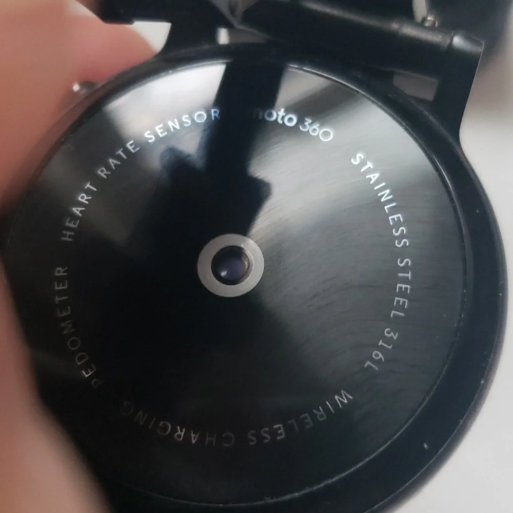 Motorola 360S Smart Watch Stainless Steel 316L